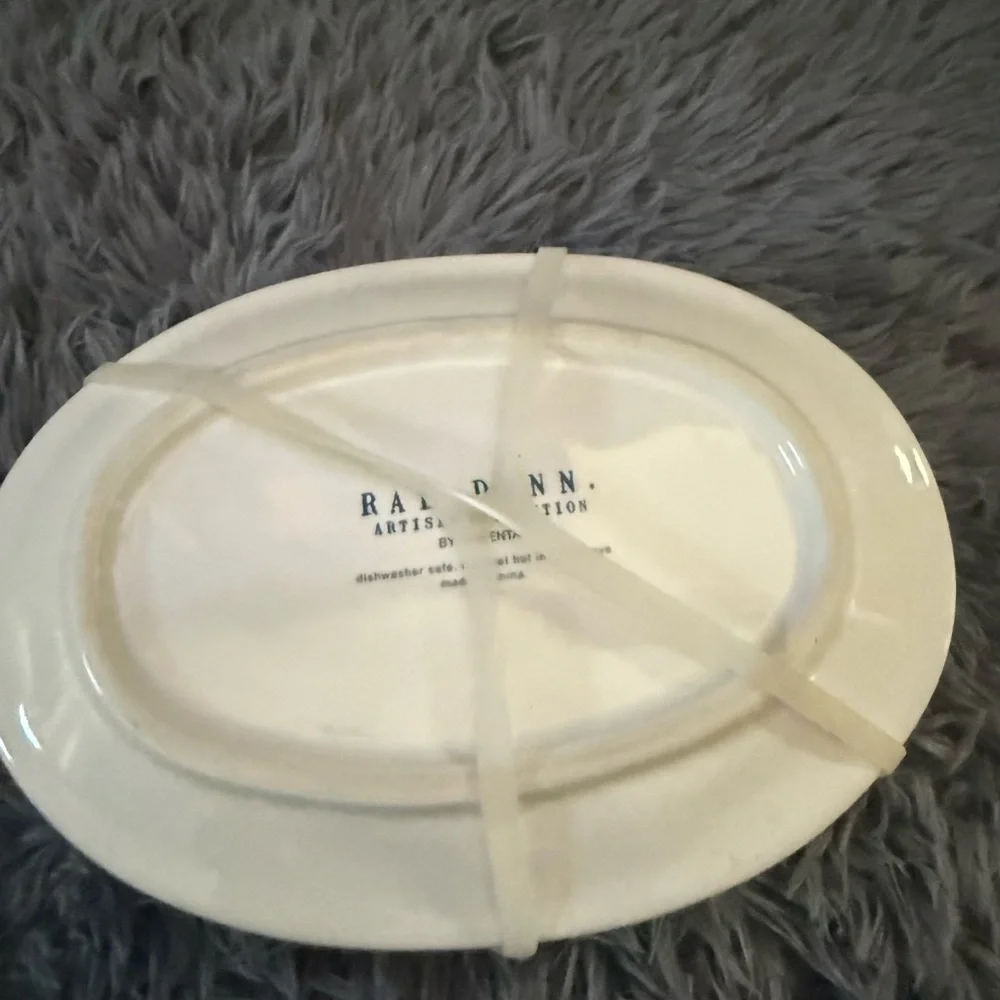White Oval Plates Set Of 4 - Home Party Supplies